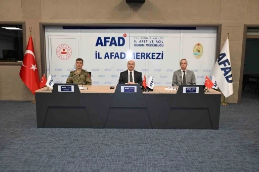 Denizli&rsquo;nin afetlere karşı hazırlıkları g&ouml;zden ge&ccedil;irildi
