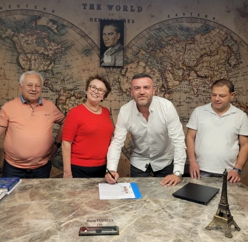 Denizli’nin ilk çelik apartman için düğmeye basıldı
