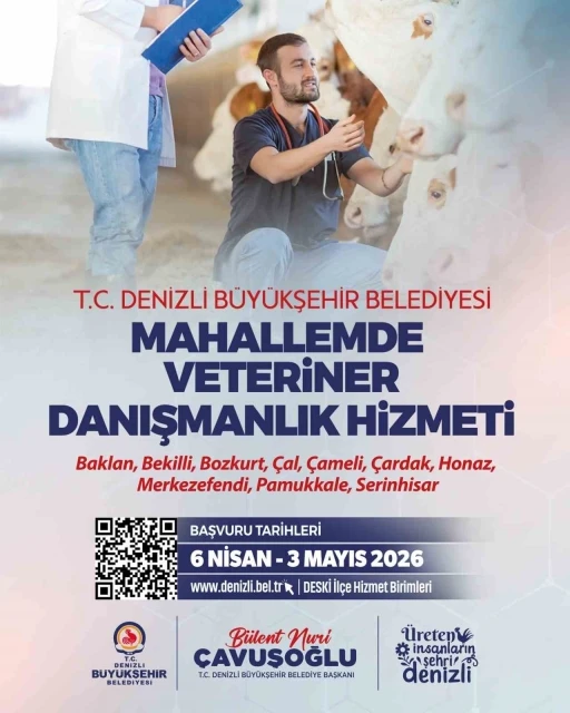 Denizli&rsquo;nin veteriner danışmanlık hizmeti projesinde yeni d&ouml;nem başlıyor
