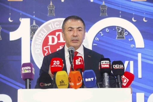 Denizli Ticaret Odası ş d&uuml;nyasını aynı salonda buluşturdu
