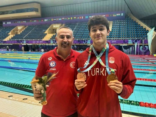 Denizlili yüzücüden Riyad’da tarihi başarı
