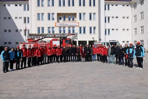 Deprem Haftası&rsquo;nda Afet Eğitimi ve Tahliye Tatbikatı yapıldı
