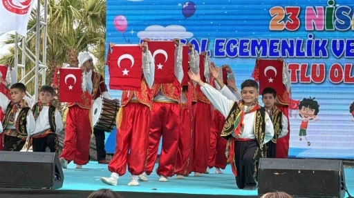 Depremin yaralarının sarıldığı Hatay’da 23 Nisan coşkusu

