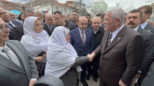 Dervişoğlu, İYİ Parti kurucusu Korkmaz&rsquo;ın baş&ouml;rt&uuml;s&uuml; i&ccedil;in hakaret ettiği Mihalgazi Belediye Başkanı&rsquo;nı ziyaret etti
