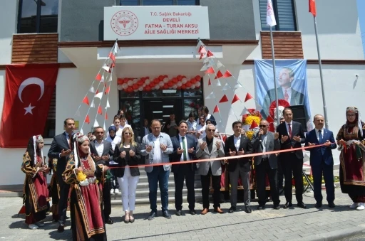 Develi Fatma Turan Aksu Aile Sağlık Merkezi açıldı
