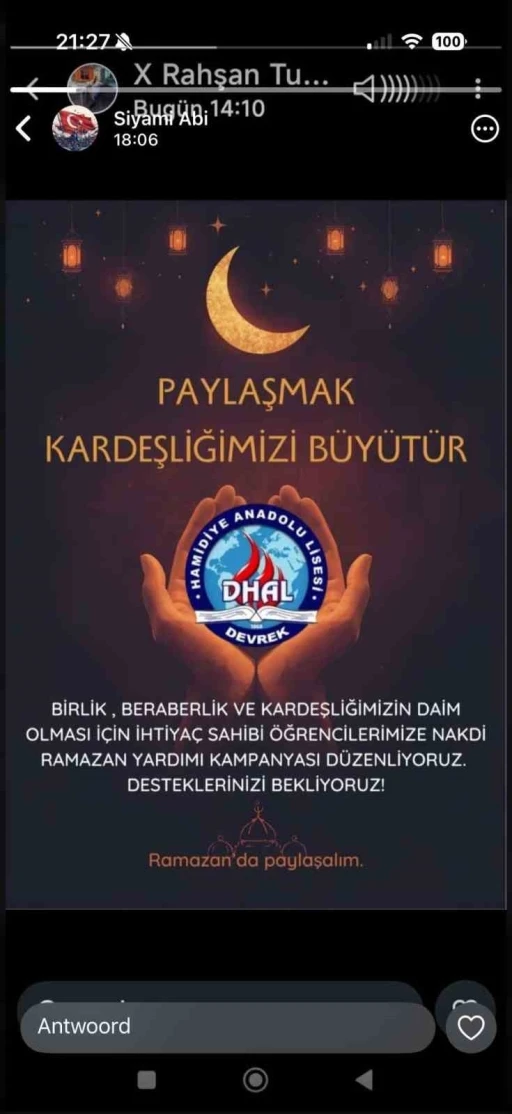 Devrek&rsquo;te ihtiya&ccedil; sahibi &ouml;ğrencilere nakit yardımı yapıldı
