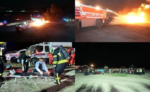 DHMİ’den nefes kesen tatbikat: Uçak kazası ve arsenik alarmı
