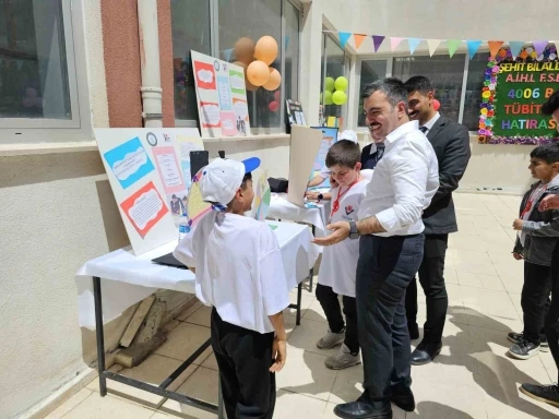 Dicle&rsquo;de Bilim Fuarı ilgi g&ouml;rd&uuml;
