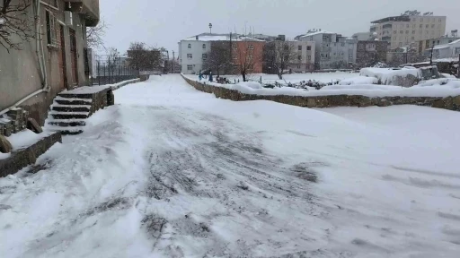 Dicle&rsquo;de yoğun kar hayatı olumsuz etkiledi
