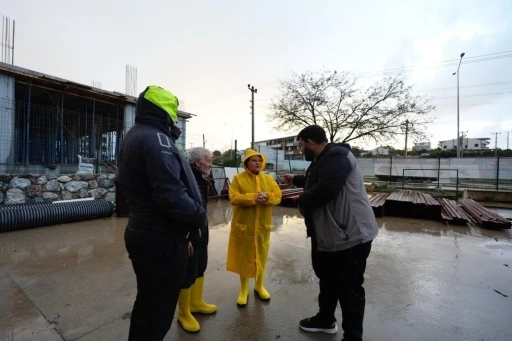 Didim Belediyesi aşırı yağış sonrası teyakkuz halinde
