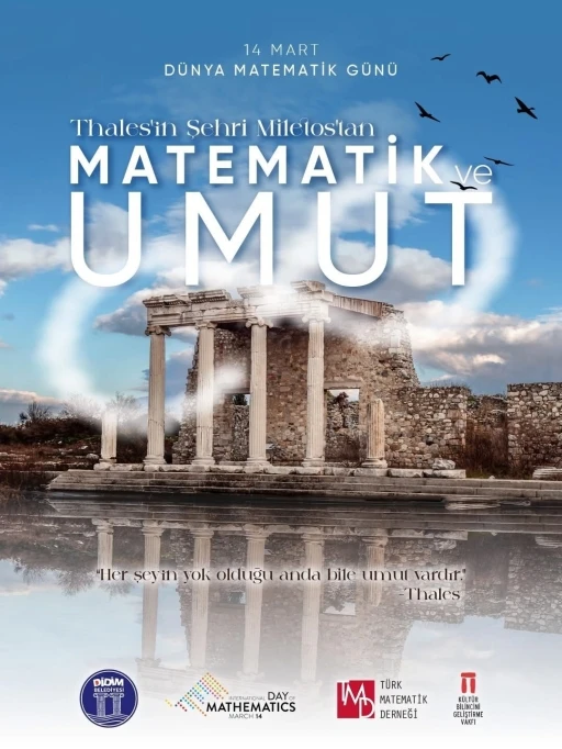 Didim Belediyesi Uluslararası Matematik G&uuml;n&uuml; etkinliğine ev sahipliği yapıyor
