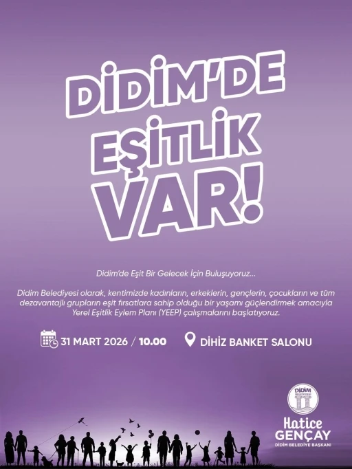 Didim Belediyesi Yerel Eşitlik Eylem Planı &Ccedil;alıştayı d&uuml;zenlenecek
