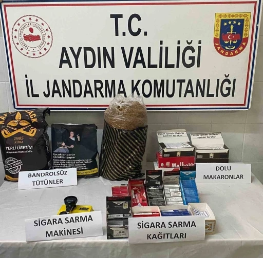 Didim’de kaçak tütün operasyonu
