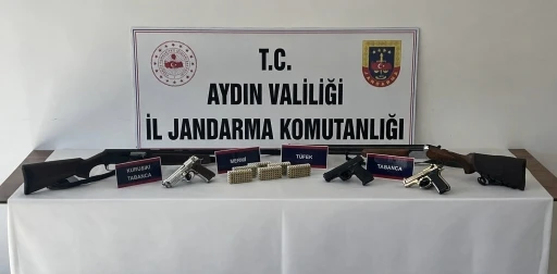 Didim&rsquo;de ruhsatsız silah operasyonu
