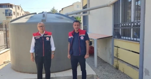 Didim’de yağmur suyu hasadı sistemiyle 20 ton su tasarrufu sağlandı
