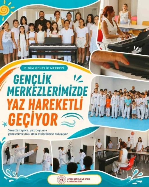 Didim Gen&ccedil;lik Merkezi&rsquo;nden &ccedil;ocuklara etkinlik
