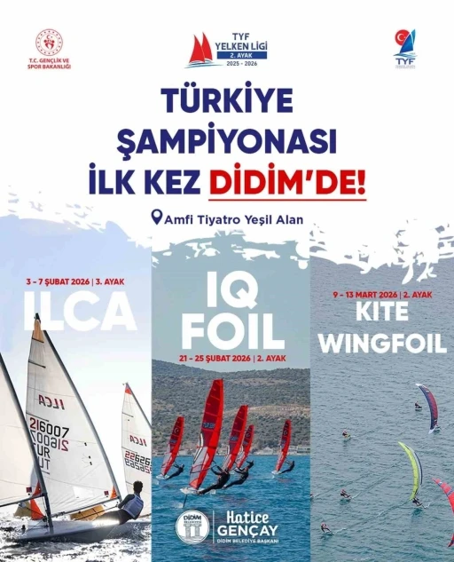 Didim, yelken yarışlarına ev sahipliği yapacak
