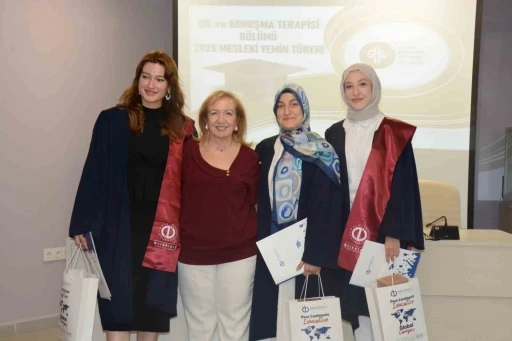 Dil ve Konuşma Terapisi Bölümü mezunlarını mesleğe uğurladı
