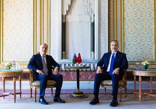 Dışişleri Bakanı Fidan, Azerbaycanlı mevkidaşıyla g&ouml;r&uuml;şt&uuml;
