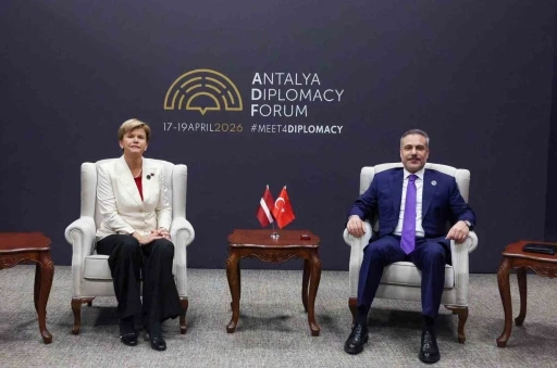 Dışişleri Bakanı Fidan, Letonyalı mevkidaşı Braze ile g&ouml;r&uuml;şt&uuml;
