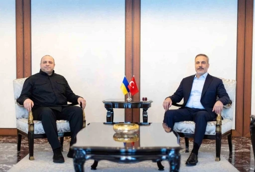 Dışişleri Bakanı Fidan, Ukrayna Milli G&uuml;venlik ve Savunma Konseyi Sekreteri Umerov ile g&ouml;r&uuml;şt&uuml;
