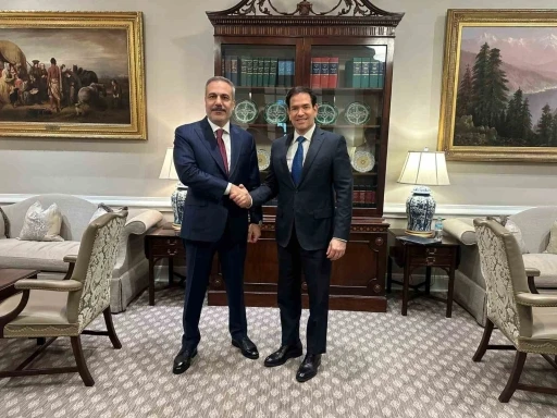 Dışişleri Bakanı Hakan Fidan, ABD’li mevkidaşı Rubio ile bir araya geldi
