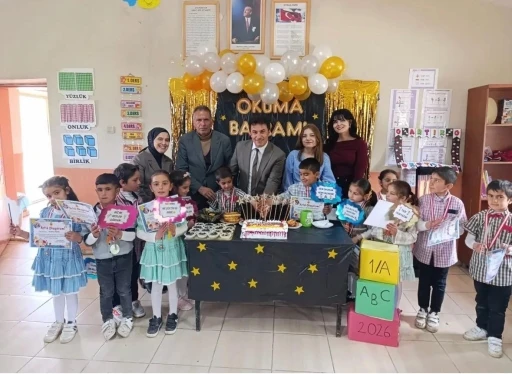 Diyadin&rsquo;de miniklerden okuma bayramı etkinliği
