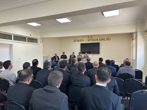 Diyadin&rsquo;de okul g&uuml;venliği masaya yatırıldı