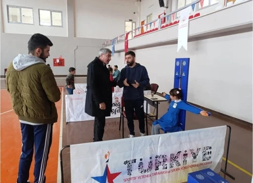 Diyadin’de yetenek taraması sürüyor
