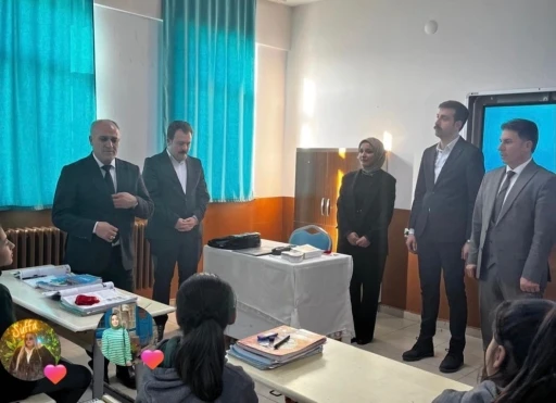 Diyadin imam hatip ortaokulu&rsquo;na eğitim ziyareti
