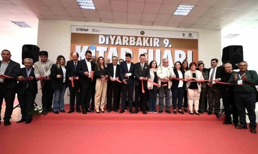 Diyarbakır 9. Kitap Fuarı açıldı
