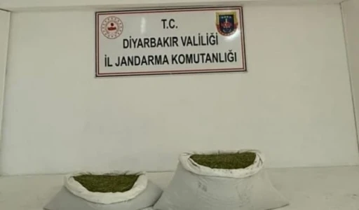Diyarbakır&rsquo;da 14 bu&ccedil;uk kilo uyuşturucu ele ge&ccedil;irildi
