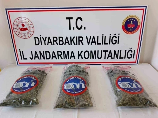 Diyarbakır&rsquo;da 25 kilo esrar ele ge&ccedil;irildi
