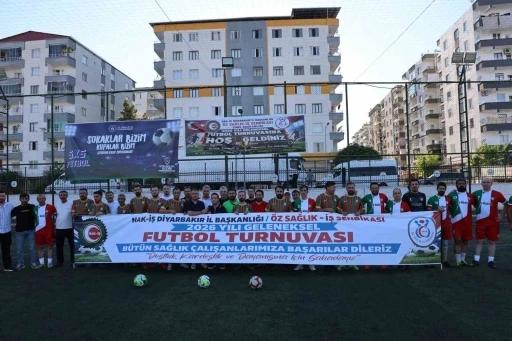 Diyarbakır&rsquo;da sendika &uuml;yelerinin turnuvası başladı

