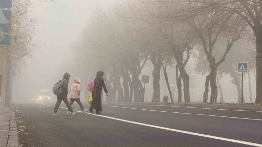 Diyarbakır’da sis görüş mesafesini düşürdü
