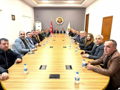 Diyarbakır Emniyet M&uuml;d&uuml;r&uuml; G&ouml;kduman, DESOB Başkanı Ebedinoğlu ile bir araya geldi
