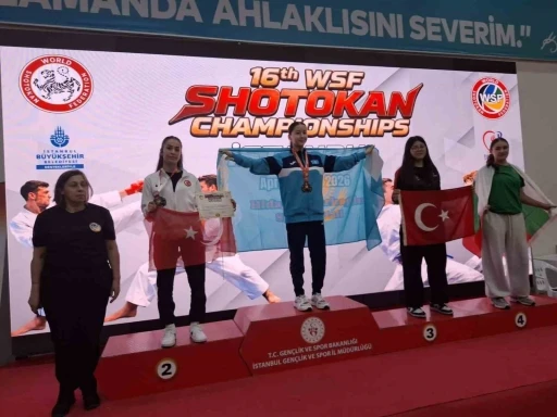 Diyarbakırlı sporcu, d&uuml;nya 2&rsquo;ncisi oldu
