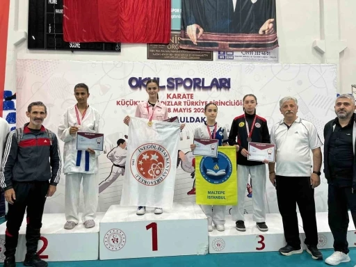 Doğa Açıkgöz, karate şampiyonasında Türkiye 3’üncüsü oldu
