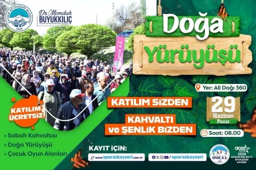 Doğa yürüyüşüne davet
