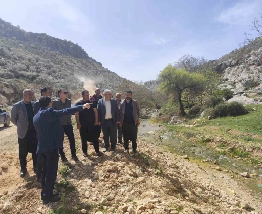 Doğan, sahadaki çalışmaları inceledi
