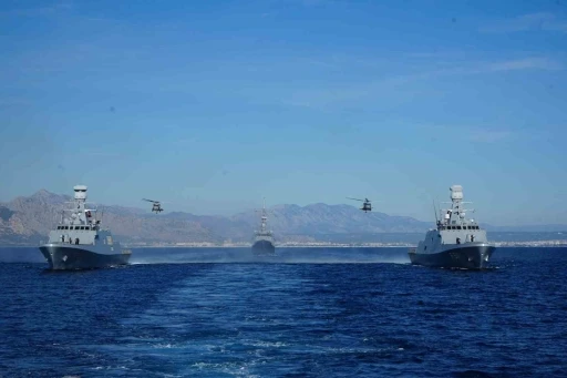 Doğu Akdeniz-2025 Tatbikatı Antalya açıklarında nefes kesti
