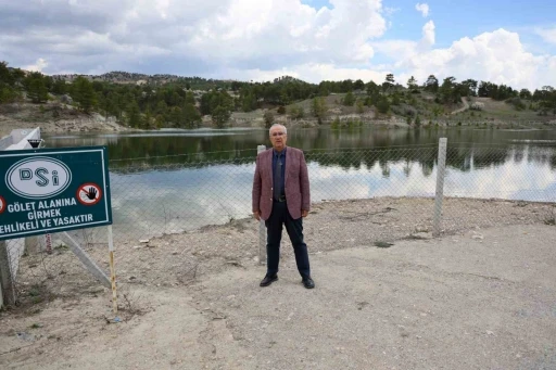 Dolup taşan g&ouml;let &Ccedil;ameli&rsquo;ne bereket getirdi
