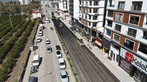 D&ouml;rtyol&rsquo;da beton asfalt &ccedil;alışmaları hız kazandı
