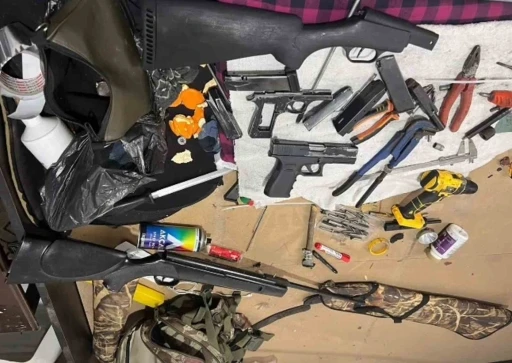 D&ouml;rtyol&rsquo;da ka&ccedil;ak silah ve uyuşturucu operasyonu: 1 tutuklama
