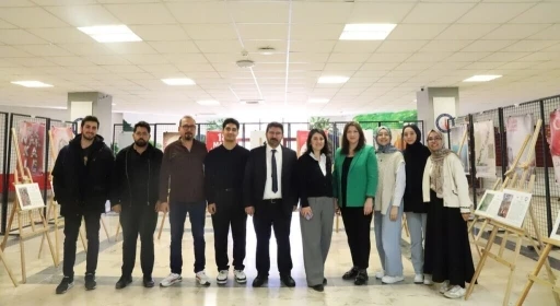 DP&Uuml;&rsquo;de "Doğadaki Matematiğin İzinde" sergisi a&ccedil;ıldı
