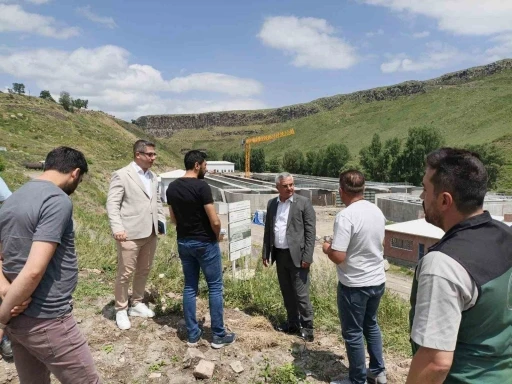 DSİ&rsquo;den Kars&rsquo;ta yatırımlara yakın takip: Atıksu Tesisi ve Kağızman Barajı yerinde incelendi
