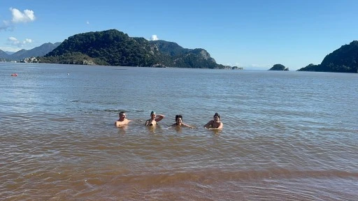 D&Uuml;N SAĞANAK YAĞIŞ, BUG&Uuml;N DENİZ KEYFİ