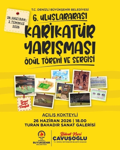 D&uuml;nya &ccedil;izgileri Denizli&rsquo;de buluşuyor
