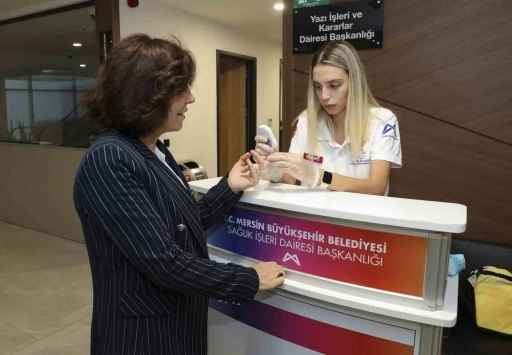 ‘Dünya Diyabet Günü’nde belediye personellerine şeker ölçümü
