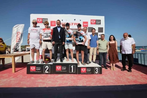 Dünya Motosurf Şampiyonası’nda final heyecanı Çeşme’de yaşandı
